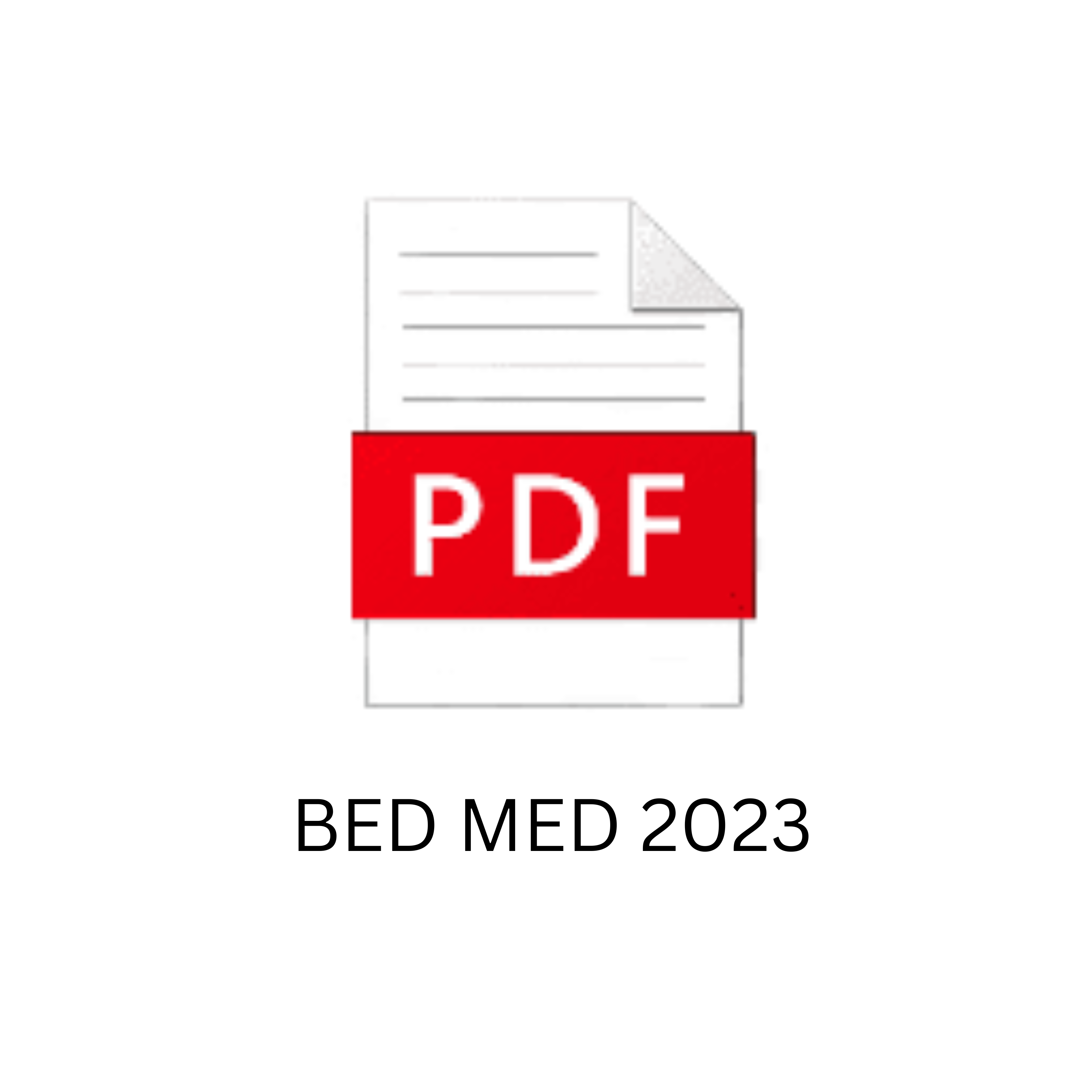 BED MED 2023