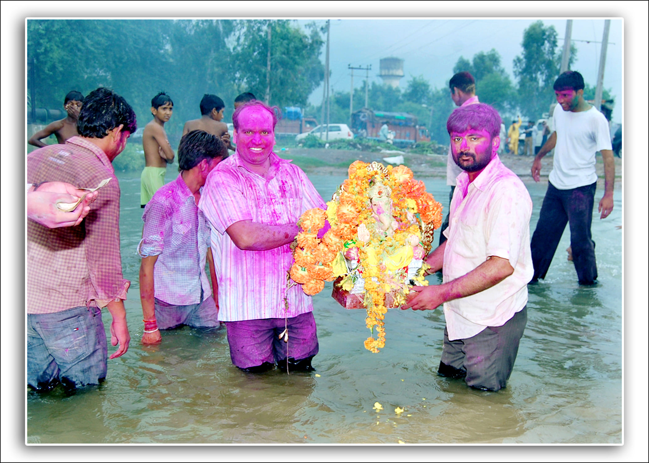 Celebration of festivals